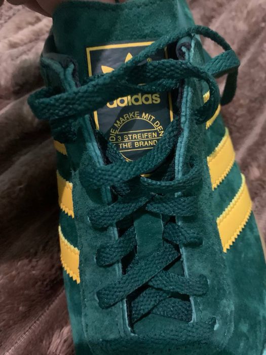 Кеди adidas gambyrg в зеленому кольорі