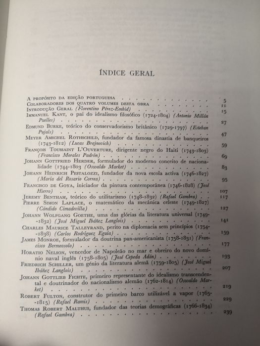 Construtores do mundo contemporâneo - NOVOS