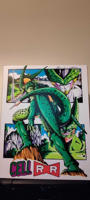 Cell Dragon Ball Resina