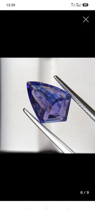Tanzanita Natural 5.52 CT -Certificado IGI-