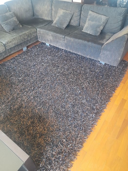 Carpete de pêlo alto 3mts x 2mts - Como Novo