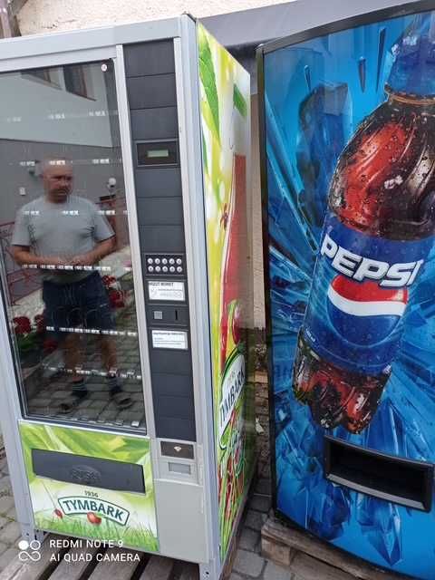 Automat maszyna na przekąski, batony , automat do napojów,