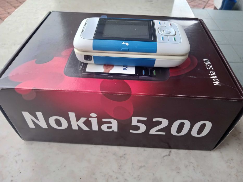 Nokia 5200 Niebieska NOWA komplet blue zestaw