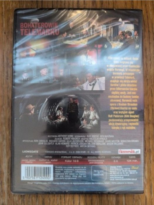 Bohaterowie Telemarku DVD NOWA Unikat