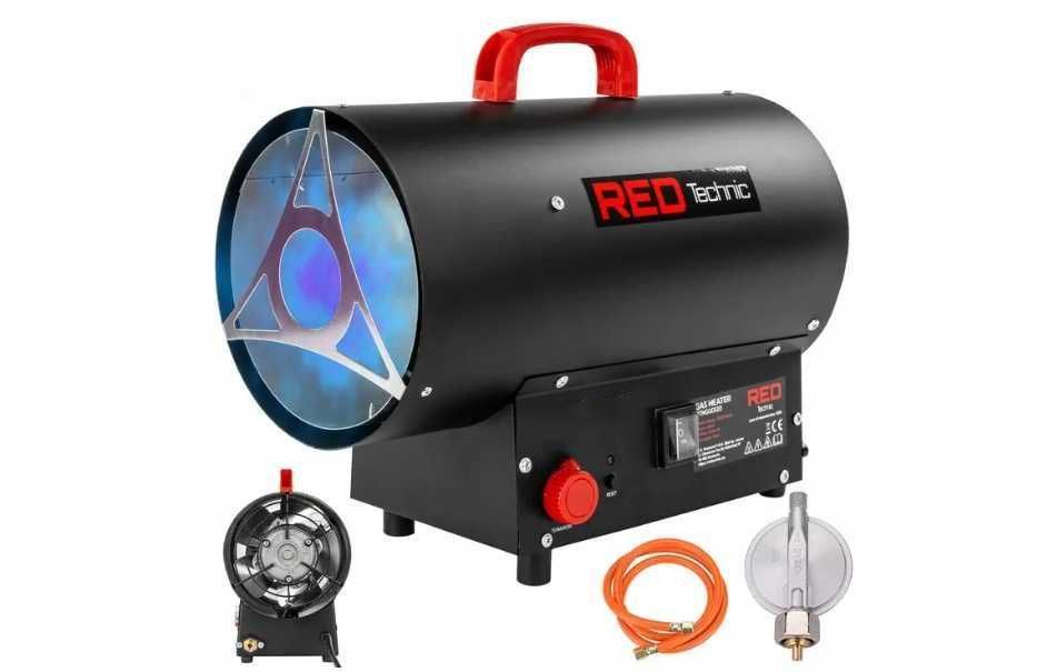 Тепловая газовая пушка обогреватель Red 15 кВт теплова газова гармата