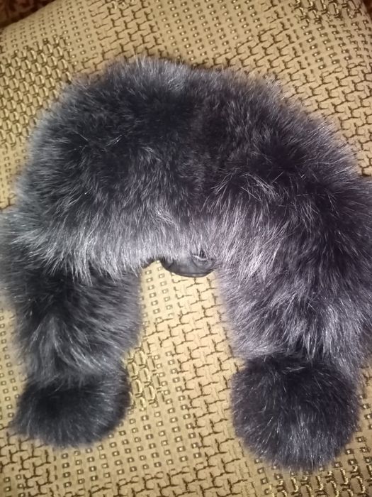 Шапка з хутра песця