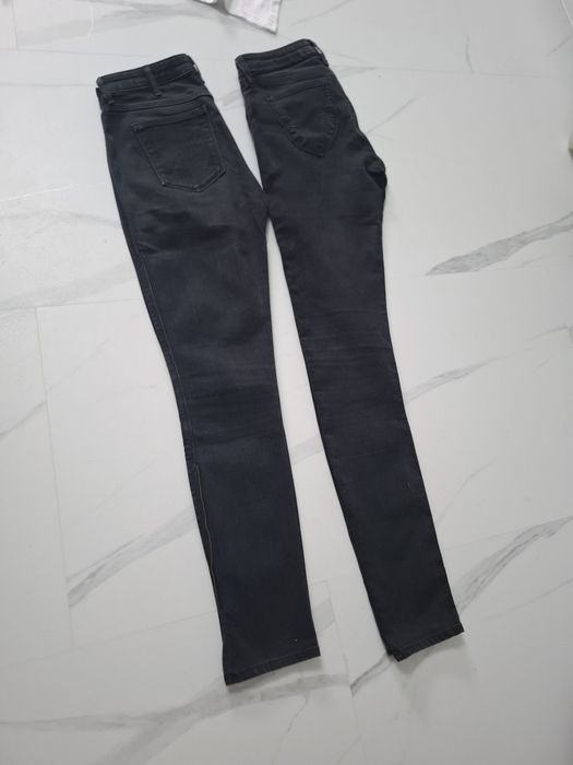 XS - S Wranger jeansy czarne fit 34 - 36 spodnie damskie