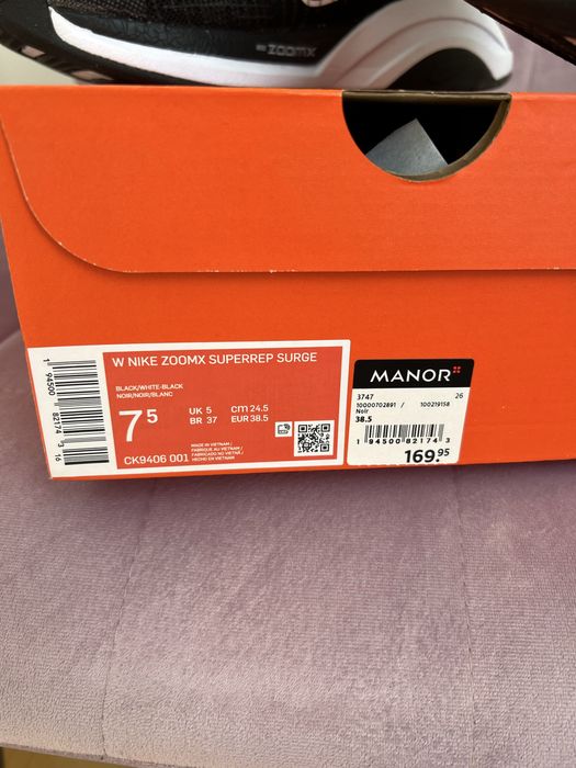 W NIKE ZOOMX SUPERREP SURGE 38,5 жіночі кросівки