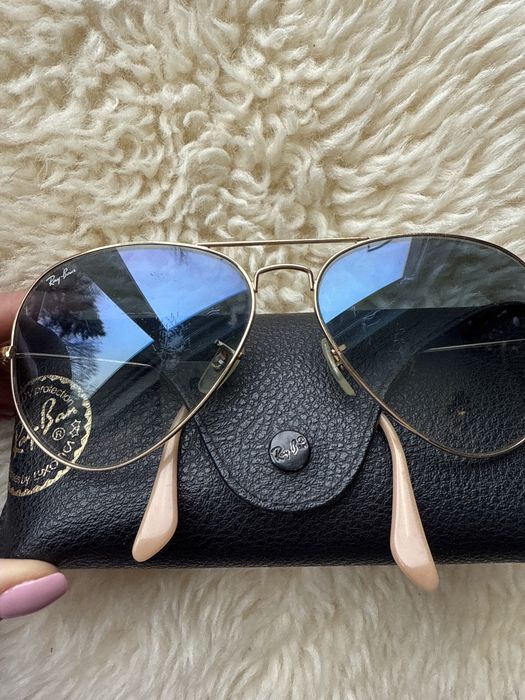 Okulary ray ban aviator ombre