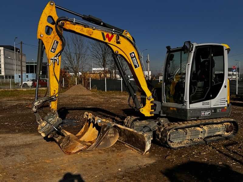 Wynajem koparki 7 t. z młotem Wacker Neuson