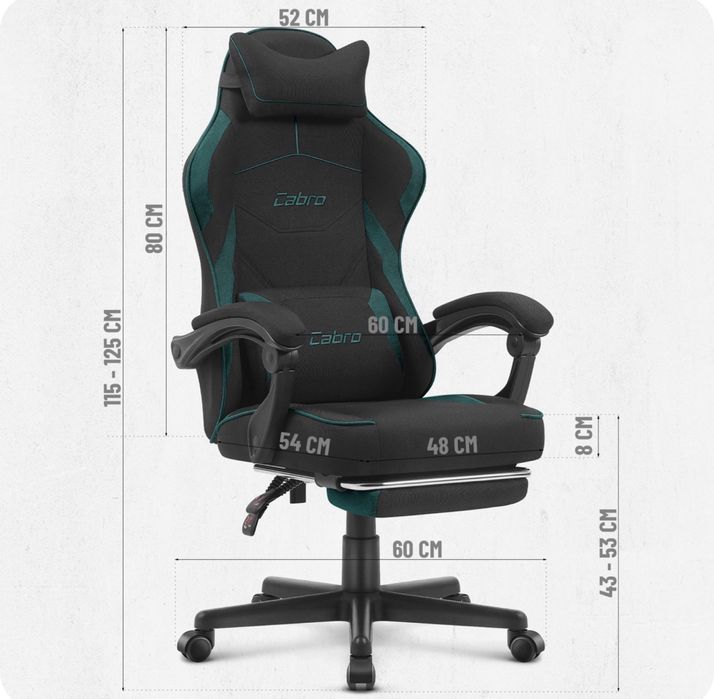 Fotel gamingowy CabroC502