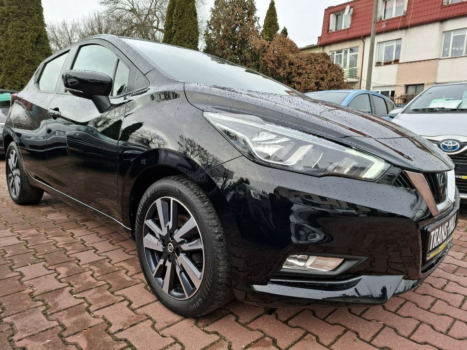 Nissan Micra Benzyna. 90 Koni. Navi. Podgrzewane Fotele i Kierownica. Serwisowana.