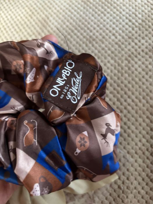 OnlyBio Zestaw Scrunchie + Kokarda+ Szczotka Balea