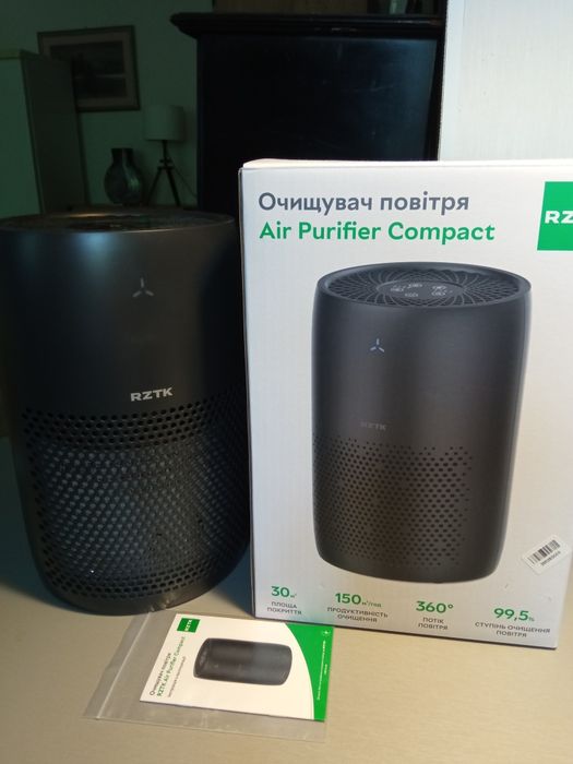 Продам очищувач повітря RZTK Air Purifier Compact