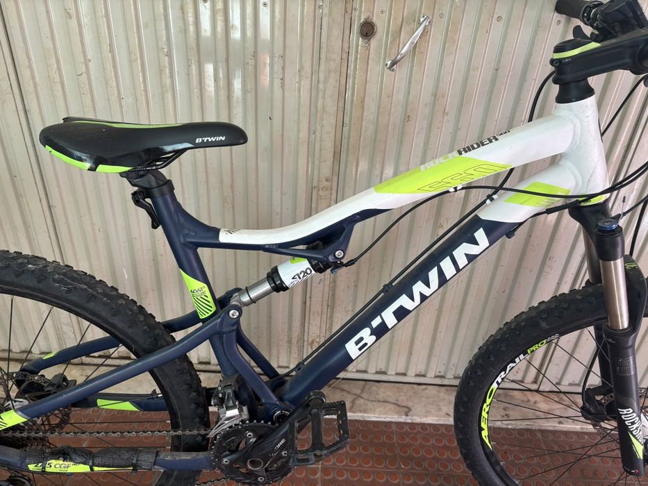 Bicicleta BTT B’TWIN Rockrider 520 S - Suspensão Total - Roda 27,5”