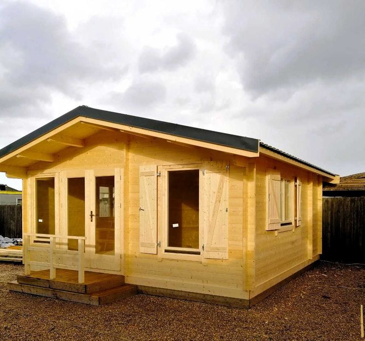 PROMOÇÃO IMPERDÍVEL – CASA DE MADEIRA T1 – 30m² POR APENAS 16800€!