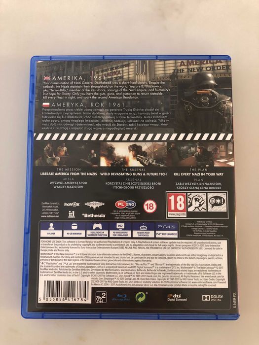 Gra Wolfenstein II The New Colossus
