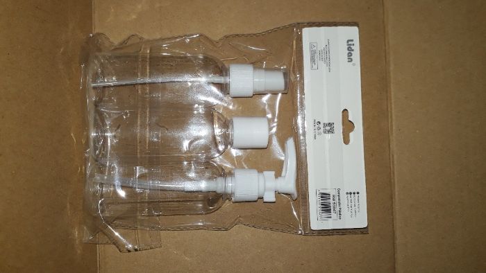 Frascos Viagem-Gel Desinfectante