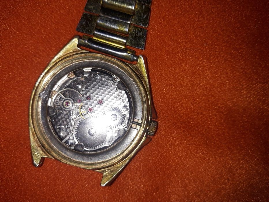 Zegarek męski mech.Dugena Troupier 17j.Swiss 40mm.sprawny.