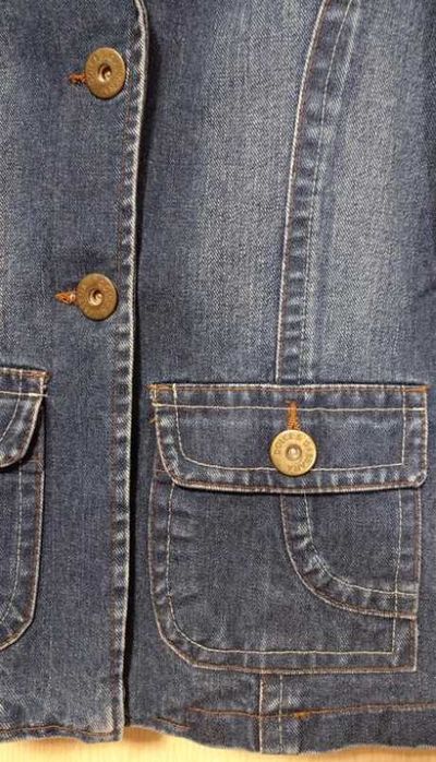 Брендовый джинсовый блейзер DOLCE & GABBANA