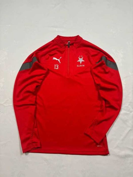 Bluza piłkarska Puma Slavia Praga Praha kit Jersey rozmiar S