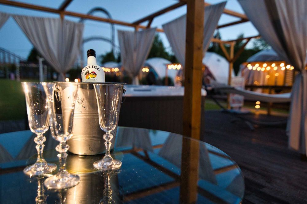 Weekend walentynkowy – domek premium z jacuzzi i SPA