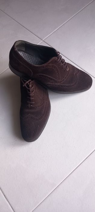 Sapatos homem camurça