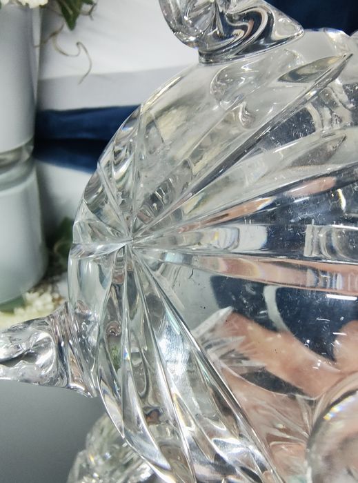 Kryształowa bomboniera wazon