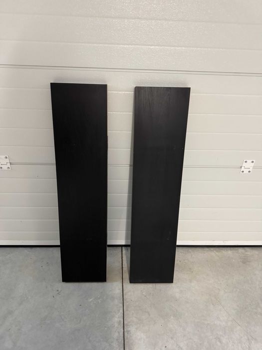 Prateleiras LACK preto-castanho IKEA