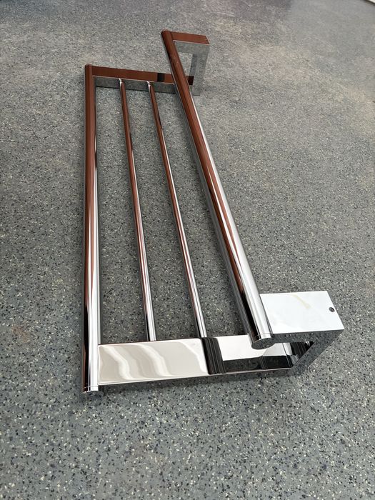 Emco System 2 Pótka na ręczniki z wieszakiem 65x23,2x10,2 cm chrom