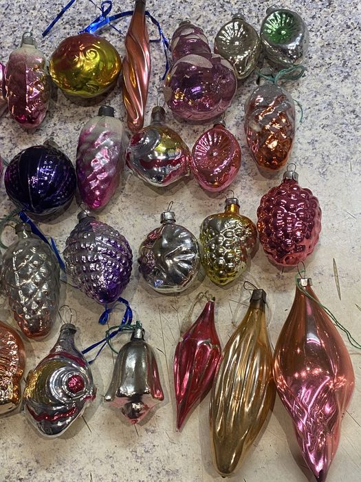 Игрушки елочные из СССР