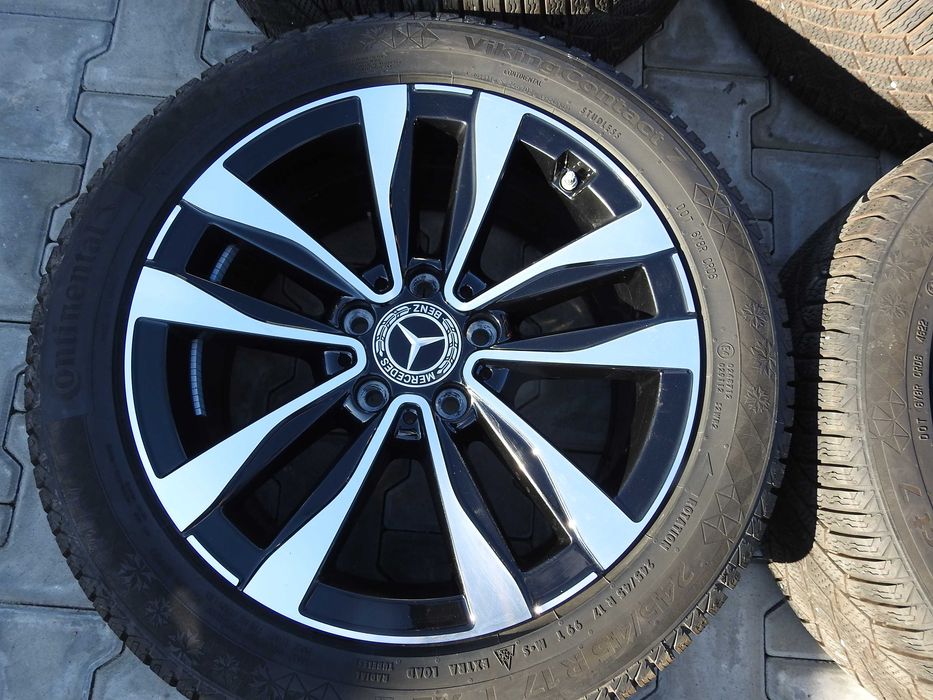 4x Alufelgi 17'' 5x112 et 49,5 8J Mercedes W206  j.nowe 22rok + TPMS
