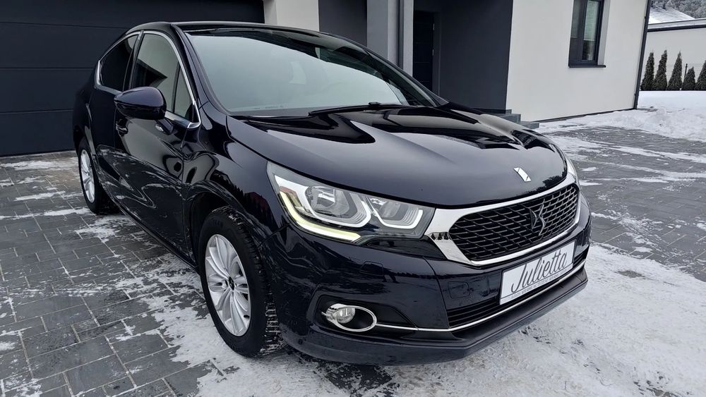 DS Automobiles DS 4 bezwypadkowy, mały przebieg, I rejestracja 2017