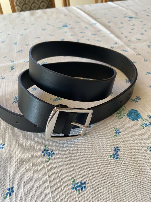 Pasek skórzany do spodni 120 cm
