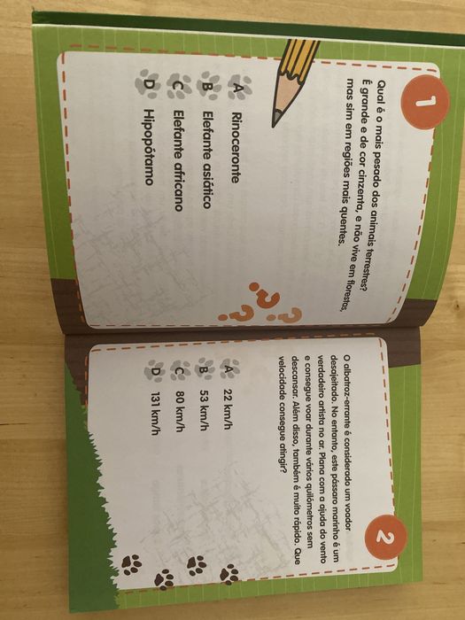 Descobre os Animais: perguntas e respostas