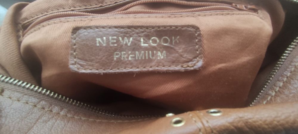 Шкіряна сумка з натуральної шкіри, сумка из натуральной кожи New Look