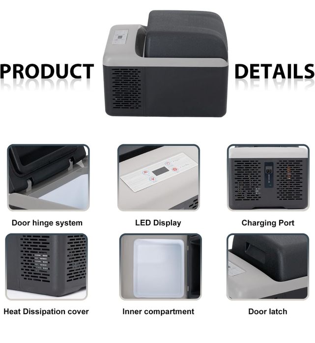 Lodówka turystyczna kompresorówa Alpicool C12PT