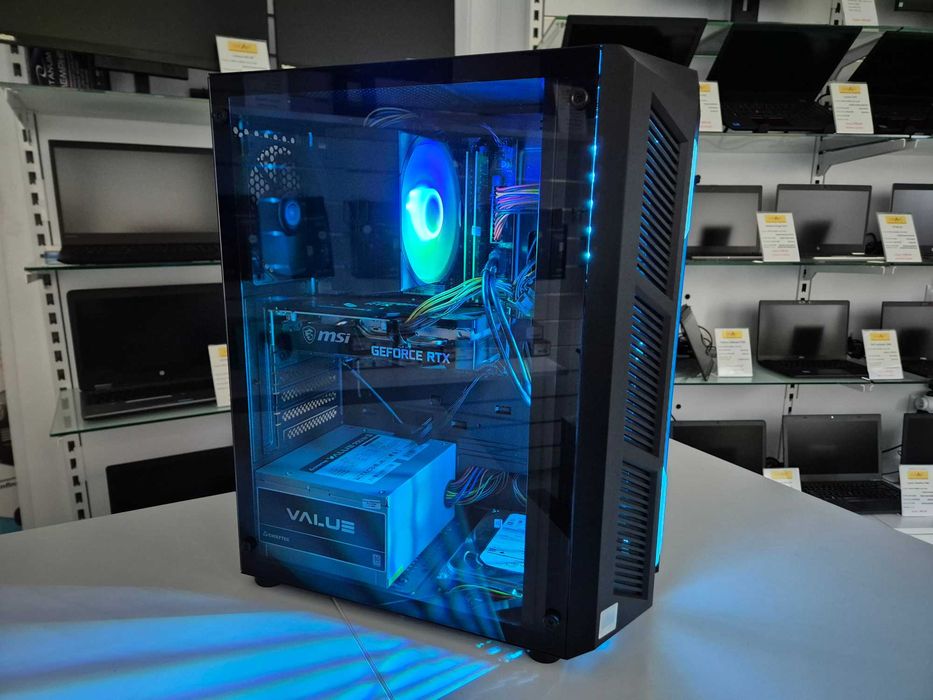 Komputer Aerocool Intel i5 Pamięć 16gb Dysk 480gb Rtx3050 6gb Win11 GW