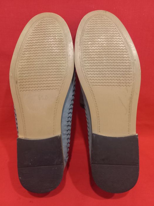 Кожаные туфли мокасины  Индия  45 размер