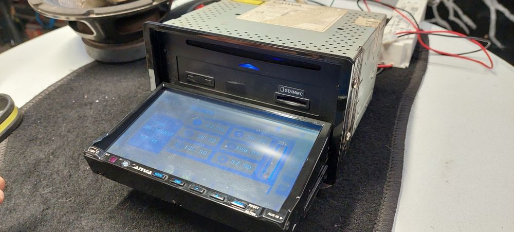 Radio samochodowe dotykowe 2din / bluetooth / usb / dvd  / aux / SD