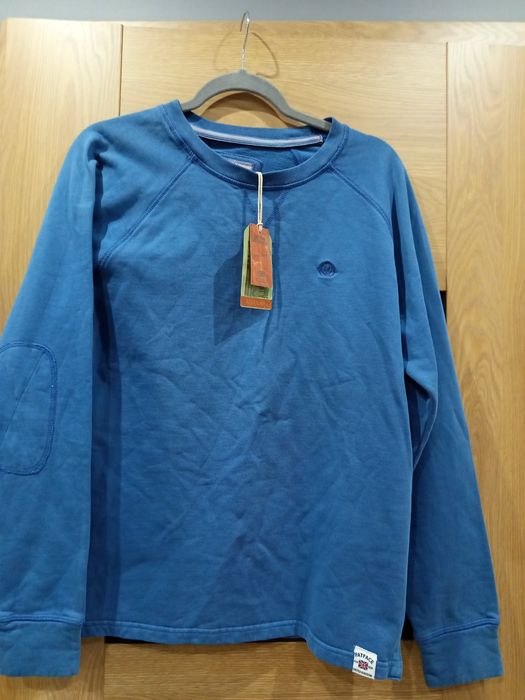 Świetna bawełniana bluza męska Fat face rozm S/M