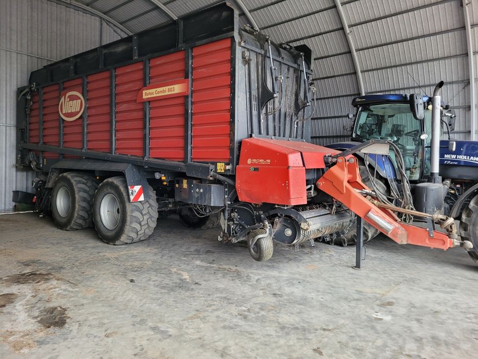 Przyczepa samozbierajaca Vicon rotex combi 803 (pottinger claas)