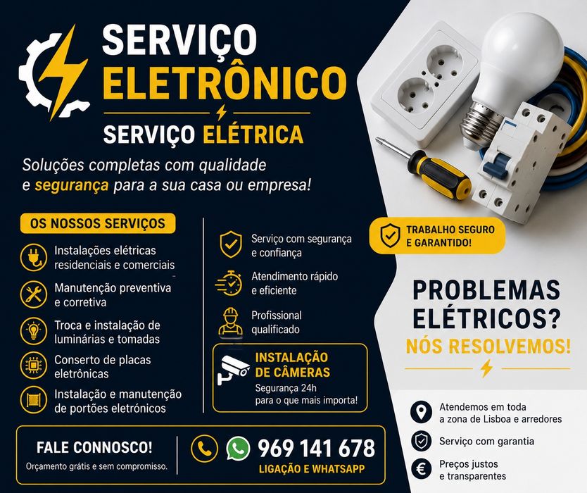 Serviço de  elétrica492808979538913280