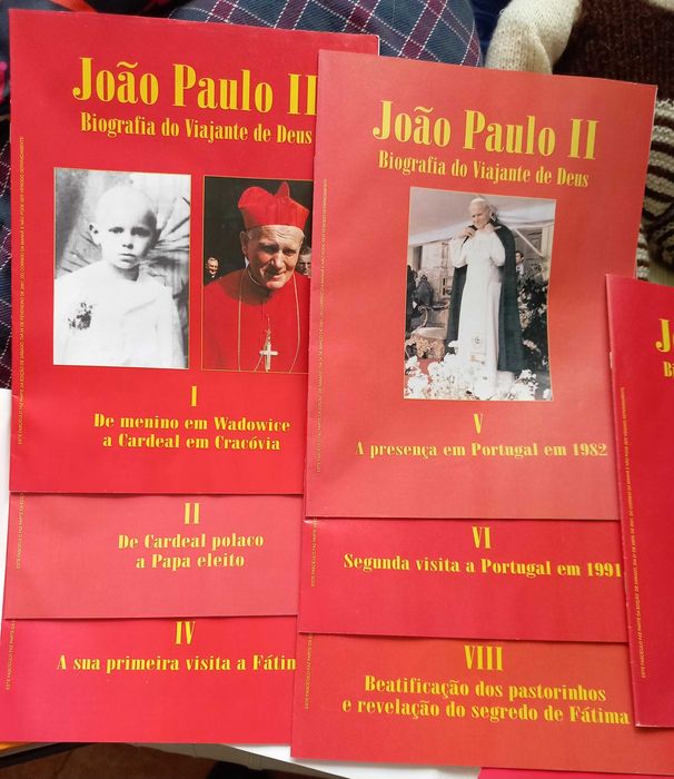Fasciculos João Paulo II - para dar - portes incluídos