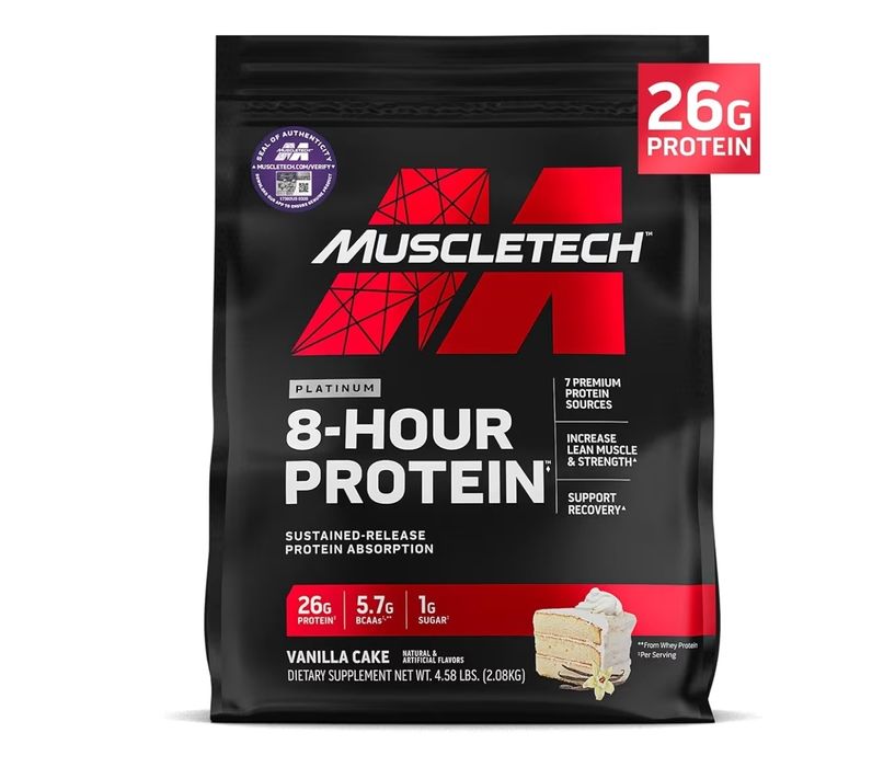 Протеїн MuscleTech, 8-hour protein (2,08 кг), комплексний протеїн