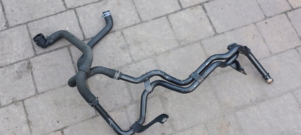 vw touran ii 2.0 tdi przewody wodne magistrala webasto komplet 03l121151e