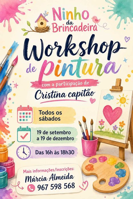 Espaços festas, eventos e workshops