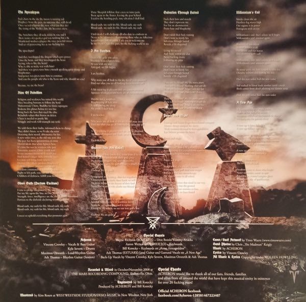 Продам Acheron ‎– The Final Conflict: Last Days Of God (LP)