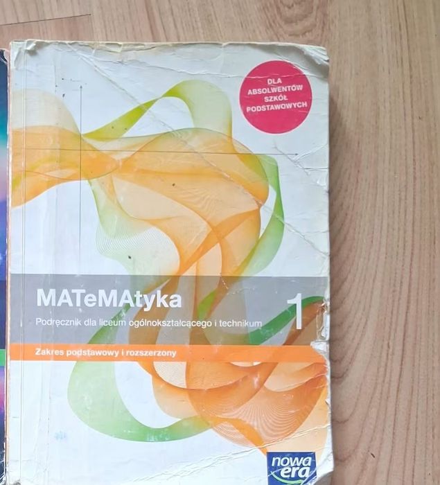 Matemtyka klasa 1 liceum technikum