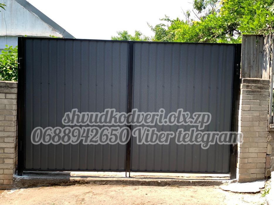 Заборы,ворота,калитки металл, профнастил.